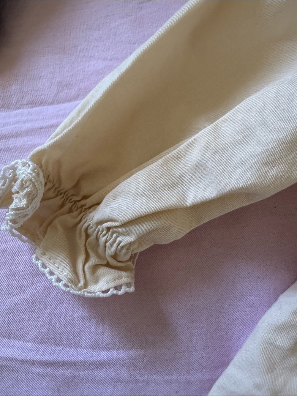 Romantic Rabbit Pink Ruffle Apron Dress set - Picture 6 of 6